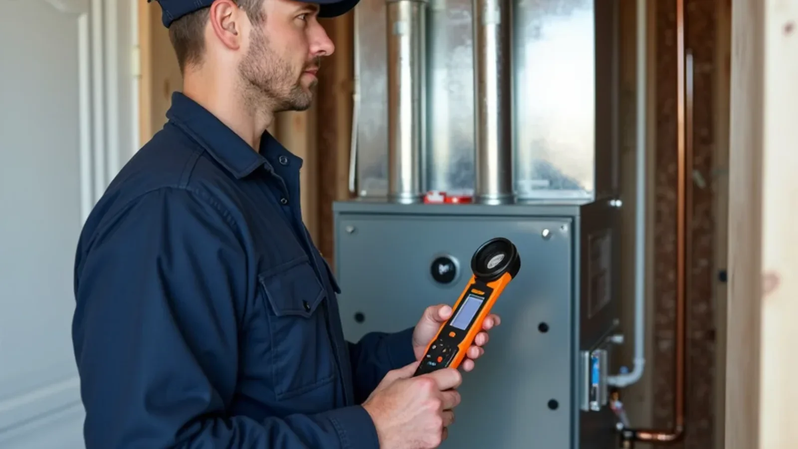 Performance Mechanical HVAC technician conducting system diagnostics in Shakopee, MN